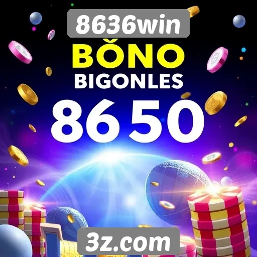 Novo sistema de bônus do site 8636win