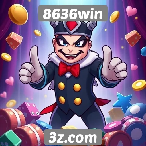 Opções de jogos disponíveis no 8636win