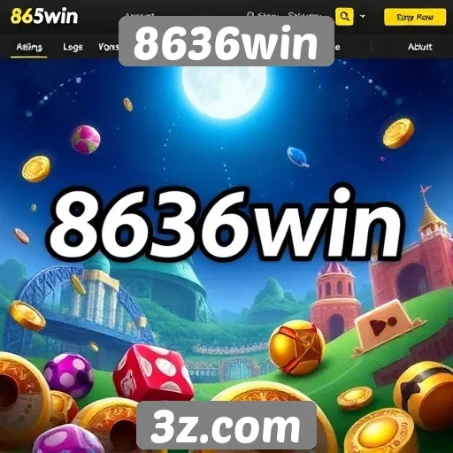 Variedade de jogos disponíveis no 8636win