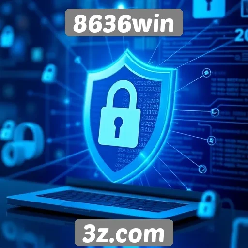 Segurança e proteção de dados no site 8636win