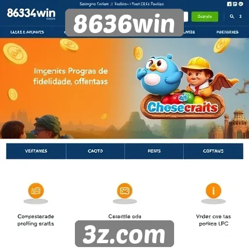 Programas de fidelidade do site 8636win
