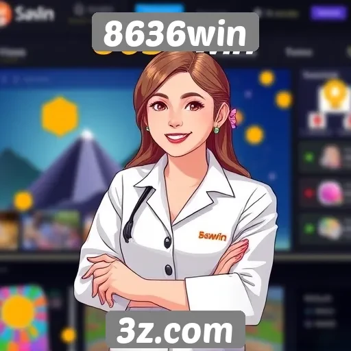 Facilidade de navegação no site 8636win